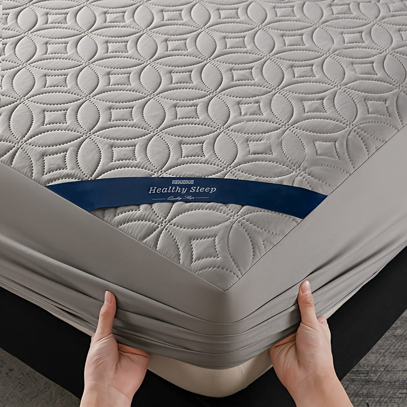 quilted whterproof matres cover ( L GRAY COLOR )