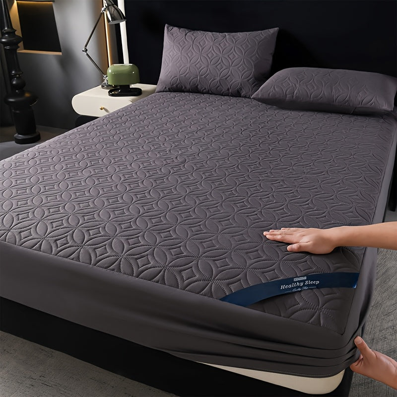 quilted whterproof matres cover ( D GRAY  COLOR )
