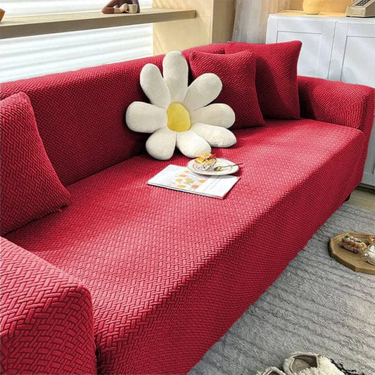Jacquard Stripe Sofa Cover - Mahron